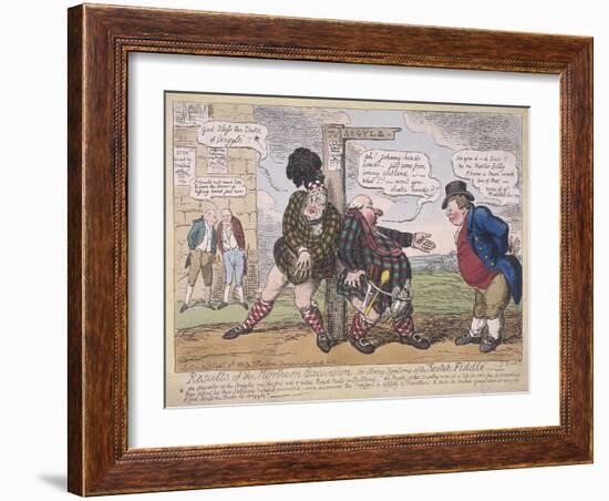 Bonnie Willie, 1822-George Cruikshank-Framed Giclee Print