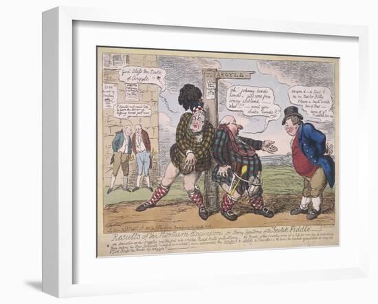 Bonnie Willie, 1822-George Cruikshank-Framed Giclee Print