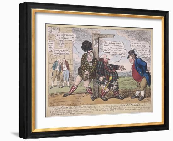 Bonnie Willie, 1822-George Cruikshank-Framed Giclee Print