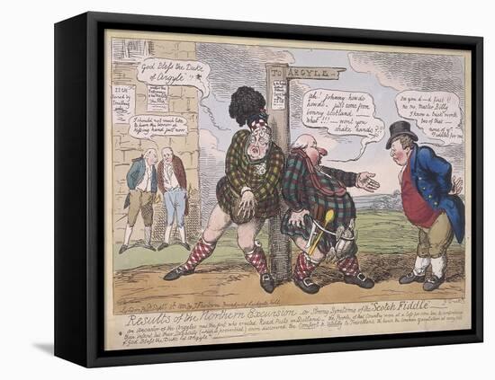 Bonnie Willie, 1822-George Cruikshank-Framed Premier Image Canvas