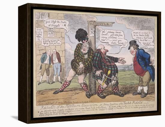 Bonnie Willie, 1822-George Cruikshank-Framed Premier Image Canvas