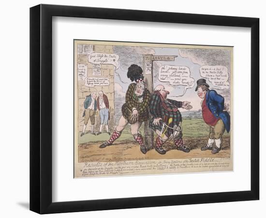 Bonnie Willie, 1822-George Cruikshank-Framed Giclee Print