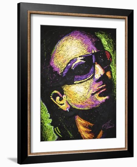 Bono Drip 002-Rock Demarco-Framed Giclee Print