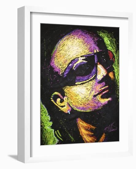 Bono Drip 002-Rock Demarco-Framed Giclee Print