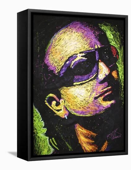 Bono Drip 002-Rock Demarco-Framed Premier Image Canvas