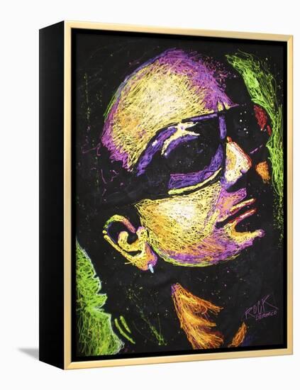 Bono Drip 002-Rock Demarco-Framed Premier Image Canvas