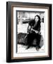 BONO. "U2: RATTLE AND HUM" [1988], directed by PHIL JOANOU.-null-Framed Photographic Print