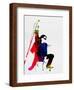 Bono Watercolor-Lora Feldman-Framed Art Print