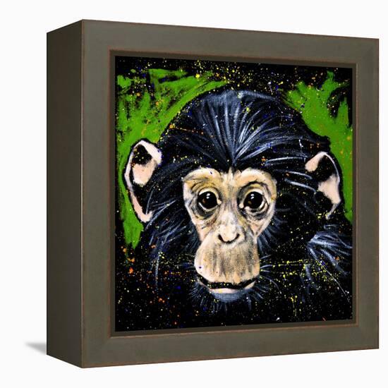 Bonobo Monkey-null-Framed Stretched Canvas