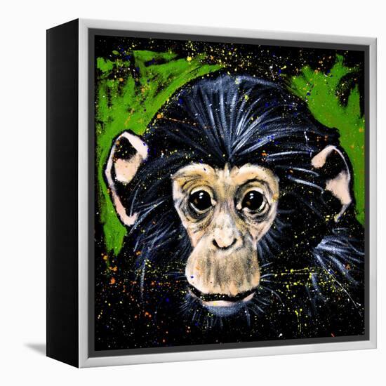 Bonobo Monkey-null-Framed Stretched Canvas