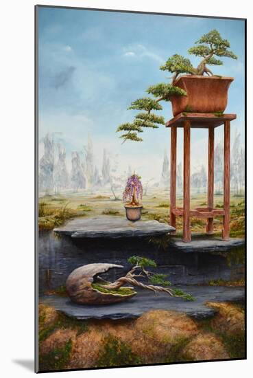 Bonsai Fantasy, 2016 (Oil on Canvas)-Trevor Neal-Mounted Giclee Print