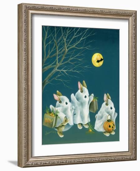 Boo Bunnies-Peggy Harris-Framed Giclee Print