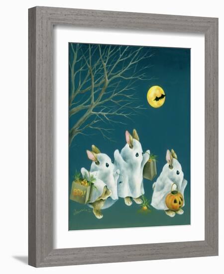 Boo Bunnies-Peggy Harris-Framed Giclee Print