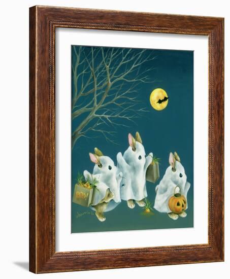 Boo Bunnies-Peggy Harris-Framed Giclee Print