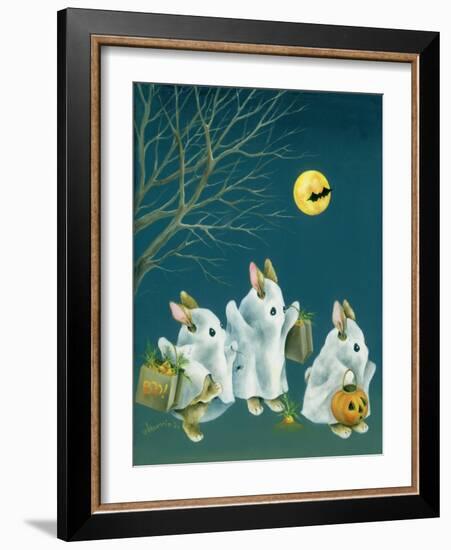 Boo Bunnies-Peggy Harris-Framed Giclee Print