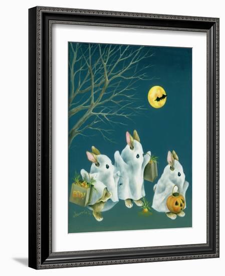 Boo Bunnies-Peggy Harris-Framed Giclee Print