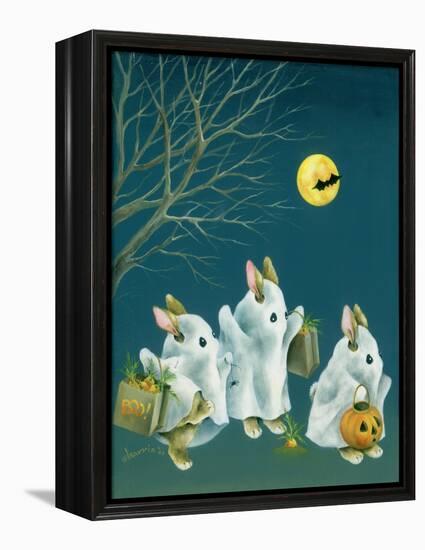 Boo Bunnies-Peggy Harris-Framed Premier Image Canvas