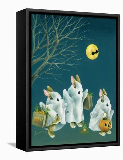 Boo Bunnies-Peggy Harris-Framed Premier Image Canvas