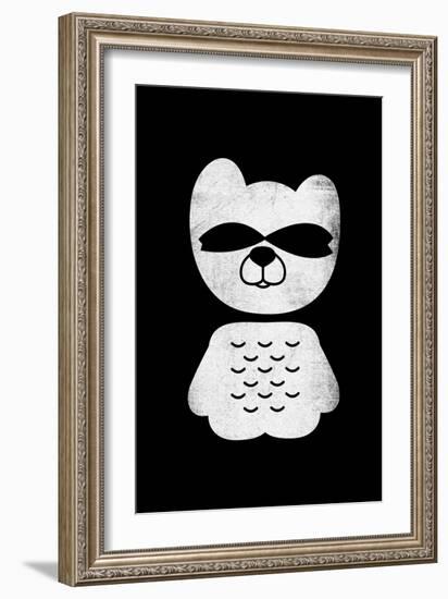 Boo-null-Framed Art Print