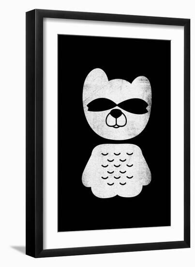 Boo-null-Framed Art Print