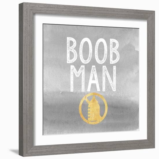 Boob Man-Evangeline Taylor-Framed Art Print