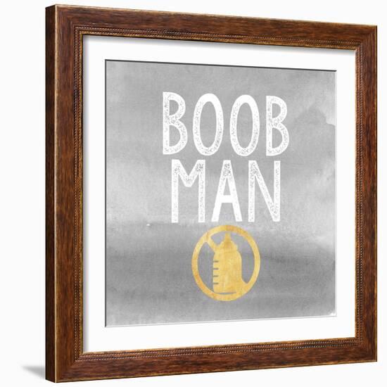 Boob Man-Evangeline Taylor-Framed Art Print