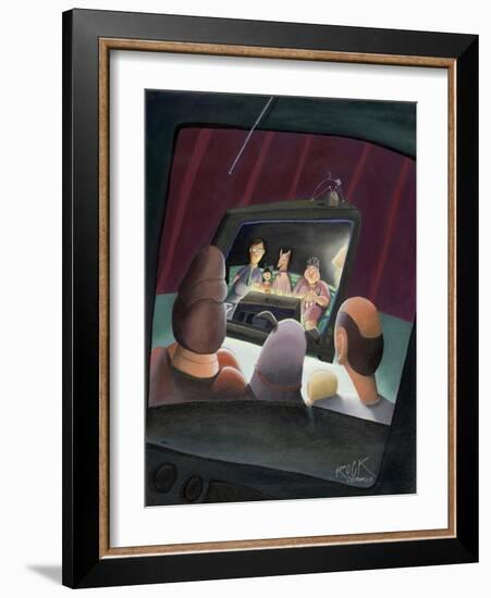 Boob Tube-Rock Demarco-Framed Giclee Print