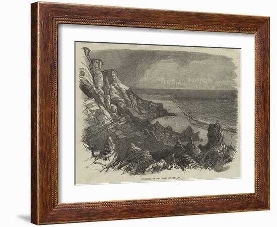 Boobjerg, on the Coast of Jutland-null-Framed Giclee Print