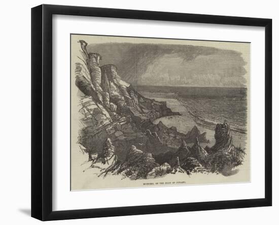 Boobjerg, on the Coast of Jutland-null-Framed Giclee Print