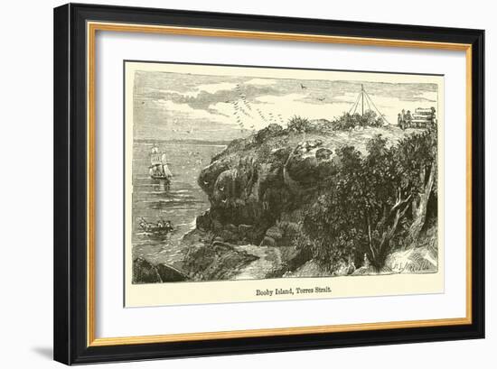 Booby Island, Torres Strait-Harden Sidney Melville-Framed Giclee Print