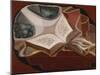 Book and Fruit Bowl-Juan Gris-Mounted Giclee Print
