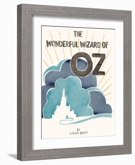 Book Club - Wizard-Kristine Hegre-Framed Giclee Print