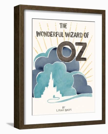 Book Club - Wizard-Kristine Hegre-Framed Giclee Print