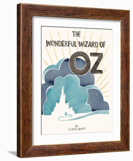 Book Club - Wizard-Kristine Hegre-Framed Giclee Print