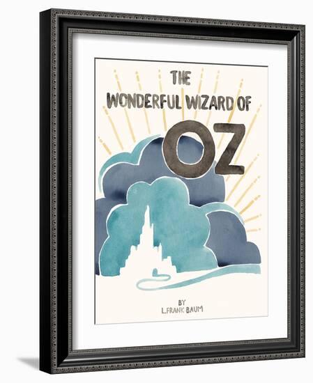 Book Club - Wizard-Kristine Hegre-Framed Giclee Print