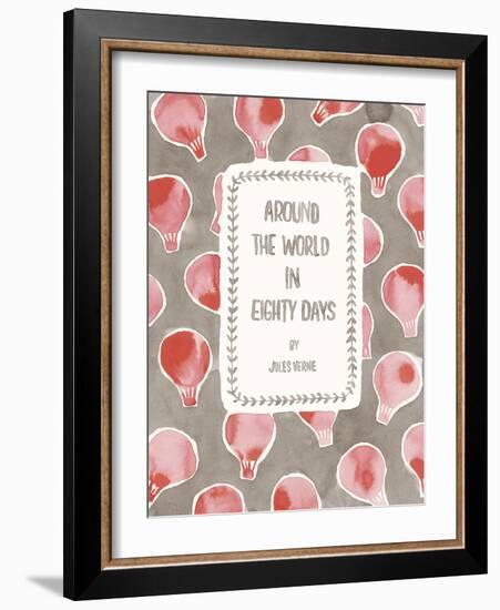 Book Club - World-Kristine Hegre-Framed Giclee Print