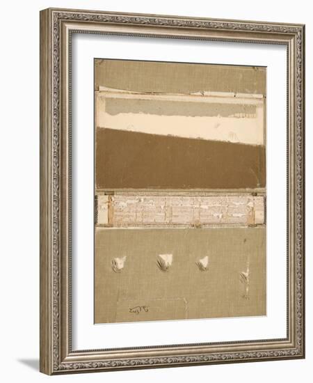 Book Cover 11-Qasim Sabti-Framed Art Print