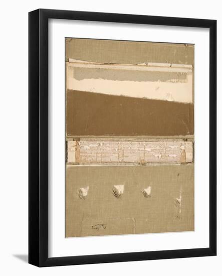 Book Cover 11-Qasim Sabti-Framed Art Print