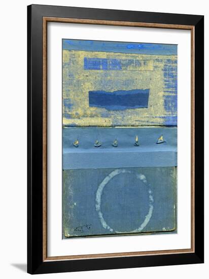 Book Cover 12-Qasim Sabti-Framed Art Print