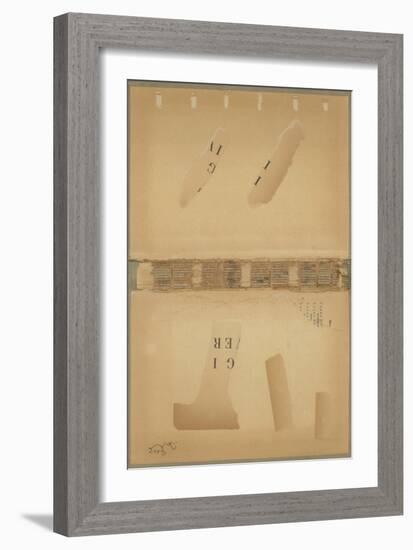 Book Cover 14-Qasim Sabti-Framed Art Print