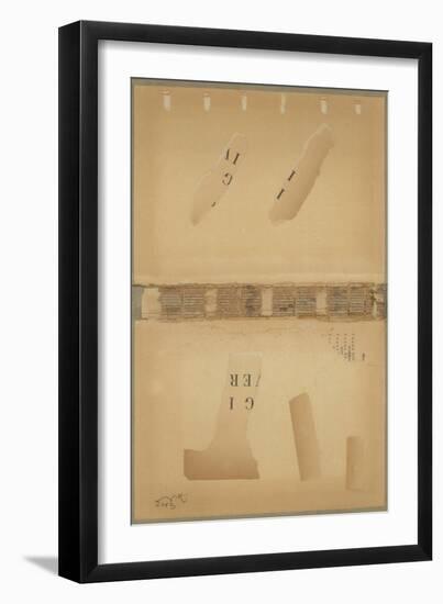 Book Cover 14-Qasim Sabti-Framed Art Print