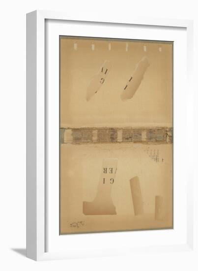 Book Cover 14-Qasim Sabti-Framed Art Print