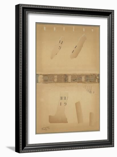 Book Cover 14-Qasim Sabti-Framed Art Print