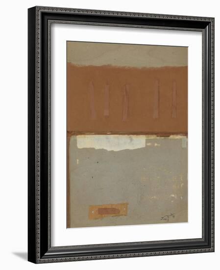 Book Cover 15-Qasim Sabti-Framed Art Print