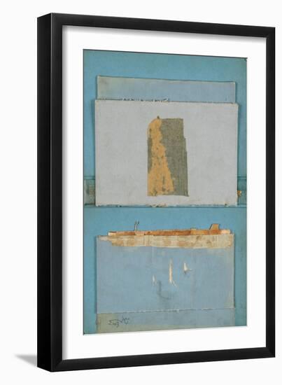 Book Cover 17-Qasim Sabti-Framed Art Print