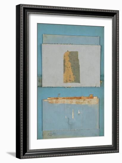 Book Cover 17-Qasim Sabti-Framed Art Print