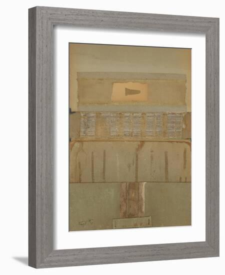 Book Cover 19-Qasim Sabti-Framed Art Print