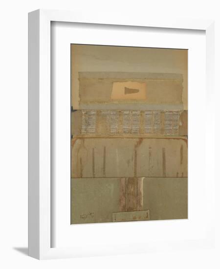 Book Cover 19-Qasim Sabti-Framed Art Print