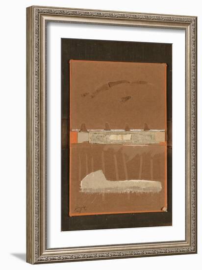 Book Cover 21-Qasim Sabti-Framed Art Print