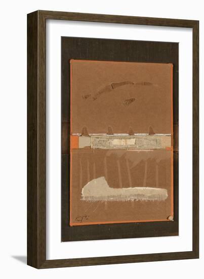 Book Cover 21-Qasim Sabti-Framed Art Print